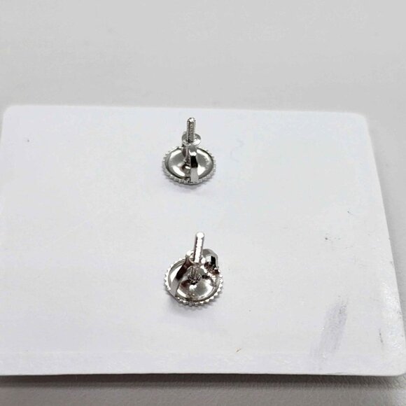 Brand New   Sterling Silver 925 Square  Design Earrings - Picture 4 of 4